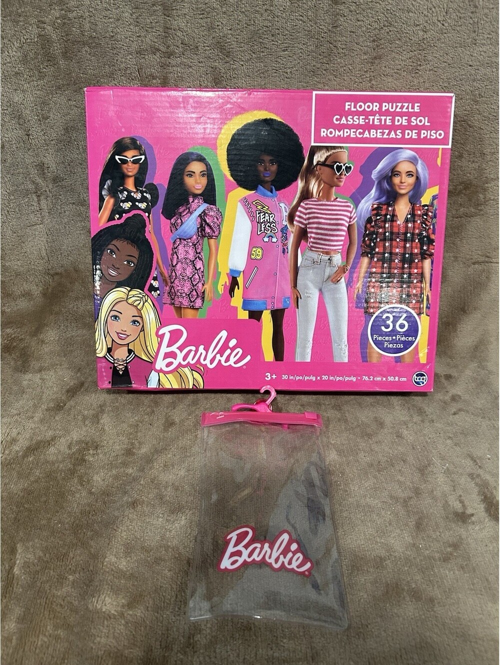 Barbie Fashionistas Floor Puzzle 36 Pieces 30x20 Multicolor Kids Toy 3+ TCG
